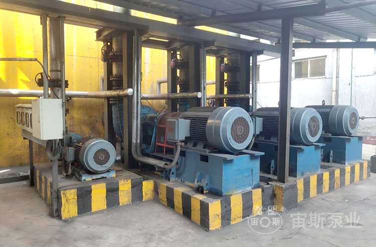 宙斯泵在山西某鋼鐵廠使用現場